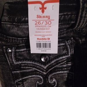 Rock revival skinny jeans